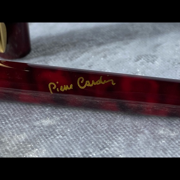 Pierre Cardin Pen Ballpoint Red Brown Gold Tone Swiss - Picture 4 of 8